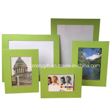 Assorted Color Green Textured Art Paper Promotional Gift Photo Frame